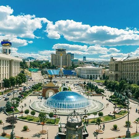 Apartment With View On Inpedendence Square Khreshchatyk Киев Экстерьер фото
